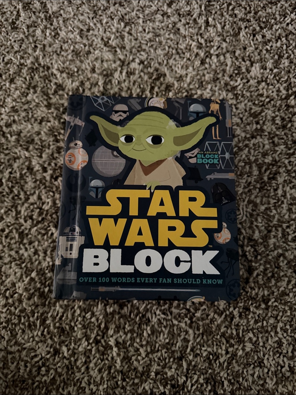 adidas Star Wars Block Kids Book with Green Character Artwork